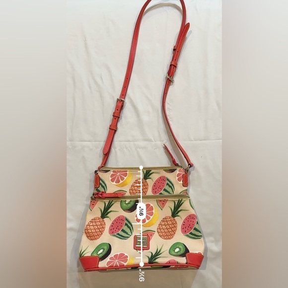 Dooney & Bourke Ambrosia Tropical Fruit Crossbody Bag - Picture 15 of 16